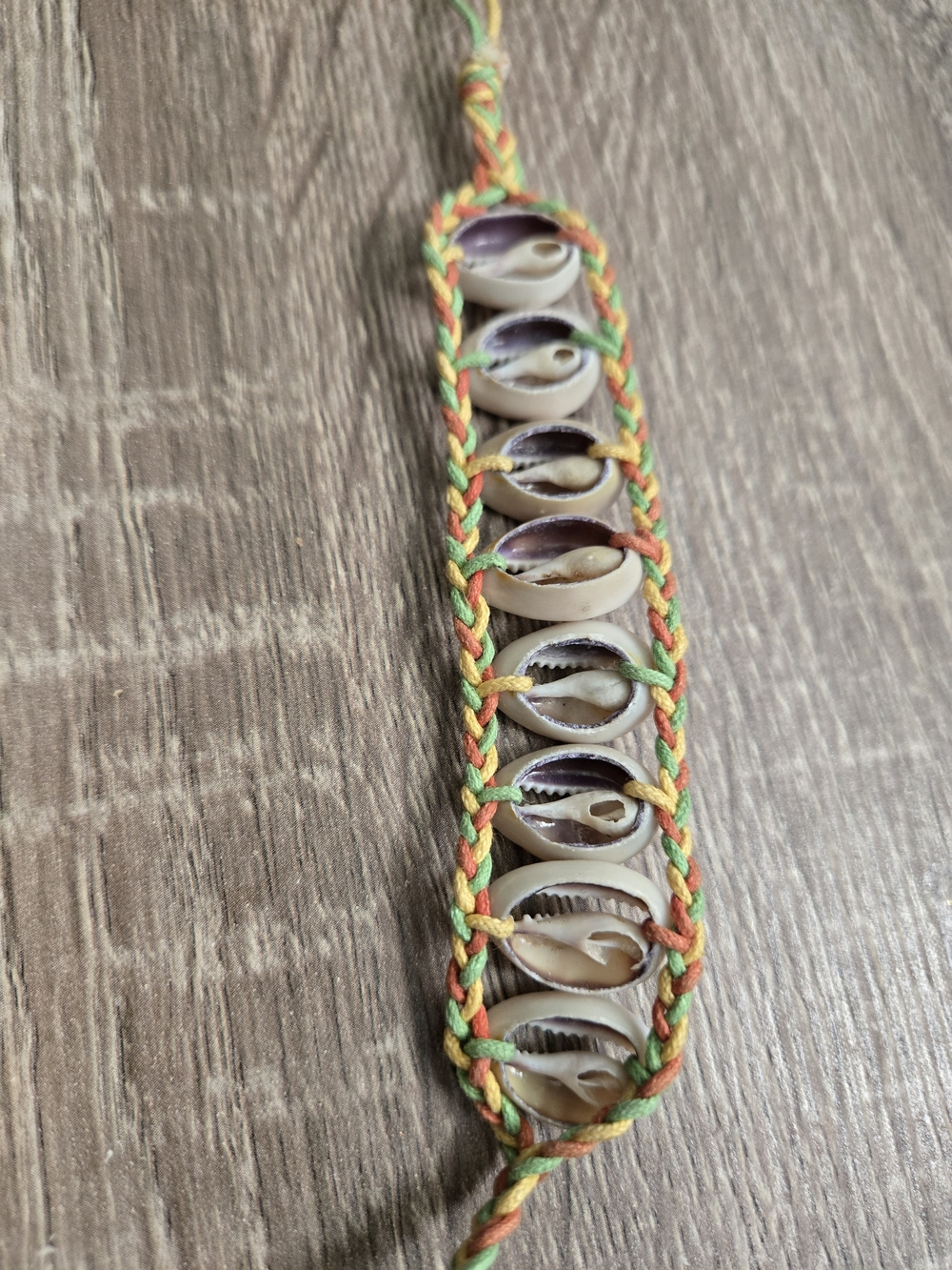 Shell Braided Anklet/Bracelet - Picture 3 of 3